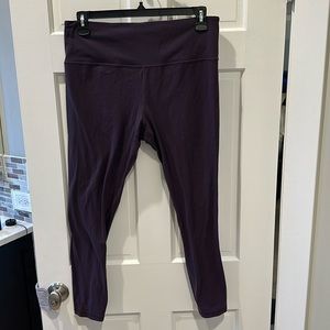 Athleta XL High rise elation leggings purple